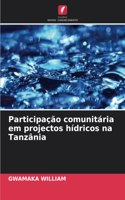 Participação comunitária em projectos hídricos na Tanzânia