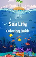 Sea Life Coloring Book