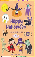 Happy Halloween COLORING BOOK FOR LITTLE KIDS