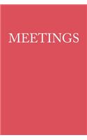 Meetings