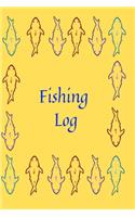 Fishing Log - cute cover for kids and adult: This Cool fishing logbook gives you to write in your fishing records, Fishing Tracker, Photos Space/ Gifts For Fish Lovers