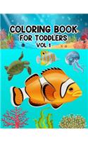 Coloring Book for Toddlers Vol 1