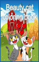 Beauty Cat Coloring Book