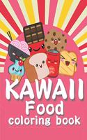 Kawaii Food Coloring Book