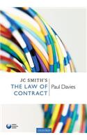 Jc Smith's the Law of Contract