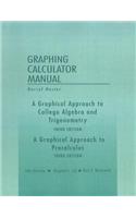 A Graphical Approach to College Algebra and Trigonometry/A Graphical Approach to Precalculus, Graphing Calculator Manual