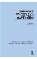 End-User Training for Sci-Tech Databases