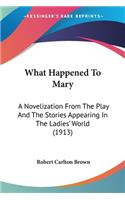 What Happened To Mary