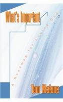 What's Important: A Roadmap for Loving God(English)