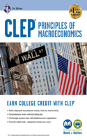 CLEP Principles of Macroeconomics 3rd Ed., Book + Online