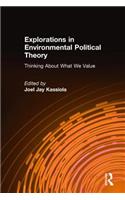 Explorations in Environmental Political Theory