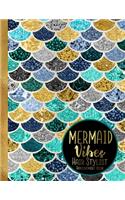 Mermaid Vibes Hair Stylist Appointment Book