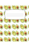 AVOCADO Composition Notebook