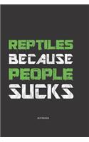 Notebook: Lined notebook ca A5 for notes, sketches, drawings, formulas, as a calendar or for learning; wide line grid; breeder, reptile keeper & animal lovers