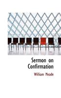 Sermon on Confirmation