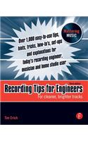 Recording Tips for Engineers