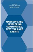 Managing and Developing Communities, Festivals and Events