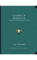 Colony Of Mauritius