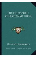 Die Deutschen Volksstamme (1833)