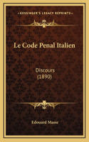 Le Code Penal Italien