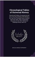 Chronological Tables of Universal History: (English)
