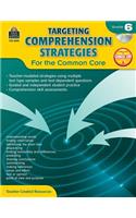Targeting Comprehension Strategies for the Common Core Grd 6