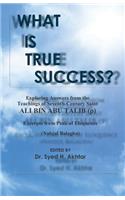 What is True Success?