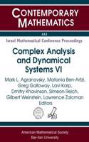 Complex Analysis and Dynamical Systems VI