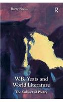 W.B. Yeats and World Literature