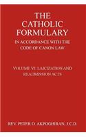 The Catholic Formulary in Accordance with the Code of Canon Law