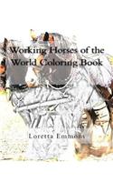 Working Horses of the World Coloring Book
