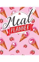 Meal Planner: Weekly Food Planner & Meal Planning Sheet with Notes, Budget and Grocery Lists