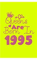 Queens Are Born In 1995 Notebook