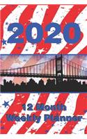 2020 12 Month Weekly Planner