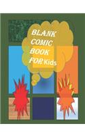 Blank Comic Book-Comic Sketch Book