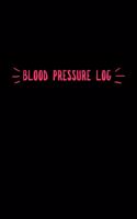 Blood Pressure Log: Tracker