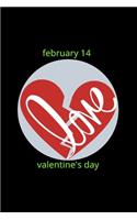 february 14 love valentine's day GIFT