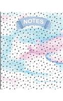 Notes: Stars Doodle Wide Ruled Notebook, Writing Notebook, Journal For Work, School Notebook Gift