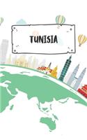 Tunisia: Ruled Travel Diary Notebook or Journey Journal - Lined Trip Pocketbook for Men and Women with Lines