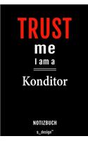 Notizbuch für Konditoren