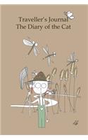 Traveller's Journal: The Diary of The Cat - travel, diary, notebook, notes, travel diary, telephone book, travel book, holiday book(2 The Charming Cat Travel Book)