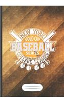 New York Gold Cup Series Baseball College League