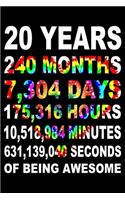20 Years Of Being Awesome