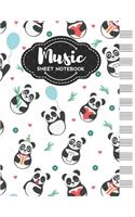 Music Sheet Notebook