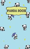 Panda Book: A5 Journal Diary Notebook (6x 9) personal Diary Planner