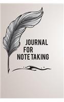 Journal For Note Taking