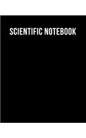 Scientific Notebook: Composition Notebook Graph Paper 5x5 Grid