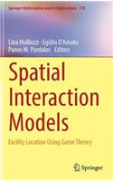 Spatial Interaction Models