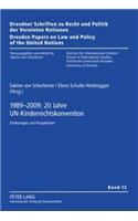 1989-2009: 20 Jahre Un-Kinderrechtskonvention