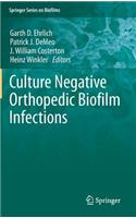 Culture Negative Orthopedic Biofilm Infections